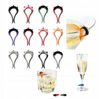 ZNACZNIKI do KIELISZKÓW DRINKÓW Mastrad 12 szt na IMPREZĘ