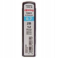 Графиты для карандашей Rotring TIKKY 0,7 мм 2B