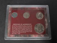 ANK USA ZESTAW FIVE CENTS BUFFALO 1930 ONE CENT 1943