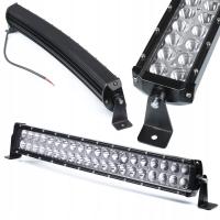 Lampa robocza LED CREE zakrzywiona MOCNA 120W ŁUK OFF-ROAD light bar