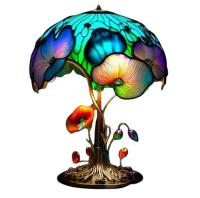 2023 новая витражная настольная лампа