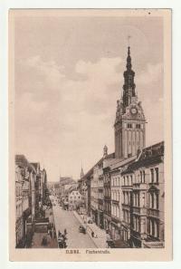ELBLĄG. Ulica Rybacka, niem. Fischerstrasse. 1916.