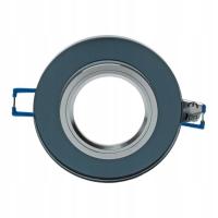 OPRAWA WPUSZCZANA OCZKO SZKLANE CZARNA IP20 MILAGRO