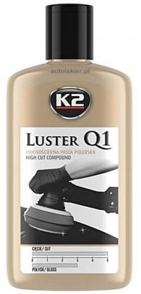 K2 LUSTER Q1 BIAŁY 250 g Mocno ścierna pasta polerska na duże rysy 209