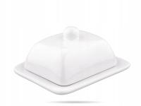 Maselniczka ceramiczna 15,8 x 12,6 cm biała TADAR