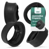 2x резиновое уплотнение траппера 110 мм дренажное кольцо проходная труба Toal GQ