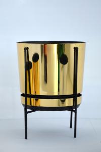 14 цветочный горшок на цветочной подставке злотый лофт стойка на ножках с подставкой