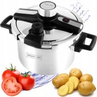 Стальная скороварка 4 л котел давления индукционный газ