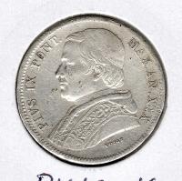 VATYCAN-20 BAIOCCHI-1865 R-PIUS IX