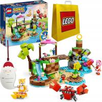 LEGO Sonic the Hedgehog 76992 Wyspa ratowania zwierząt + Torba + Zawieszka