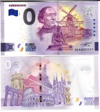 Banknot 0-euro-Dania -2022-1 Kobenhavn