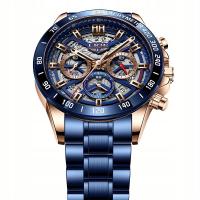 Wodoodporny zegarek LIGE dla chłopców, najwyższej jakości luksusowy