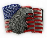 Orzeł USA flaga ameryka klamra kopla zapinka