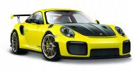 Металлическая модель Porsche 911 GT2 RS желтый 1:24