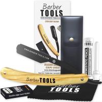 BARBER TOOLS ZESTAW DLA MĘŻCZYŹNY DO BRODY AKCESORIA DLA BARBERA