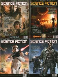 PAKIET 4X SCIENCE FICTION NAJLEPSZA POLSKA FANTASTYKA 2004 - 34, 40, 44-45