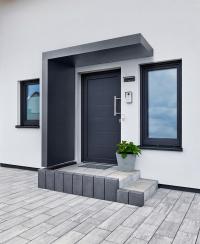 Козырек BS 200 х 90 х 14,5 см с боковой панелью