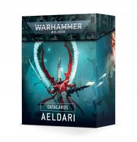 Warhammer 40000 DATACARDS: AELDARI (ENGLISH) (Eldar) NEW Games Workshop