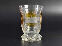 Praga stara szklanka biedermeier pamiątka szkło weduty Bohemia 19 wiek