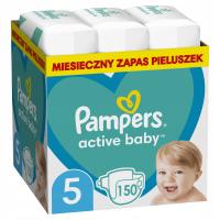 PAMPERS Подгузники Active Baby 5 Junior 150 шт