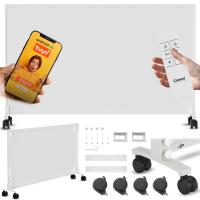 ЭЛЕКТРИЧЕСКИЙ ИНФРАКРАСНЫЙ ОБОГРЕВАТЕЛЬ ПАНЕЛЬ ИК-ОБОГРЕВАТЕЛЬ 800 ВТ НОЖКИ