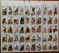 USA- DZIKIE ZWIERZĘTA, 1987 ROK, Mi. 1883- 1932 ** ARKUSZ