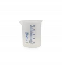 Zlewka niska PP 500 ml z wylewem, skalowana