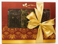 ZESTAW PREZENTOWY HERBAT na prezent, 3 duże herbaty, PIĘKNY KARTONIK