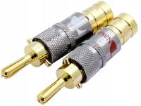 ШТЕКЕР БАНАНОВЫЙ ДИНАМИК БОЛЬШОЙ NAKAMICHI 9мм 2шт