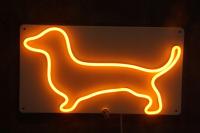 NEWRJAMNIK_6 neon LED + kontroler Jamnik 30x17cm *produkt Polski*