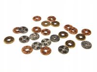 ZESTAW 20 ORIENTALNYCH METALOWYCH MONET LARP RPG