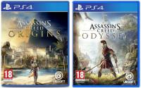 Zestaw Assassin's Creed Origins + Assassin's Creed Odyssey PS4 PS5