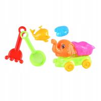 5-częściowy zestaw zabawek plażowych dla dzieci Koło słonia