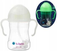 B.BOX INNOWACYJNY KUBEK BIDON Z OBCIĄŻONĄ SŁOMKĄ ŚWIECĄCY W CIEMNOŚCI 240ML