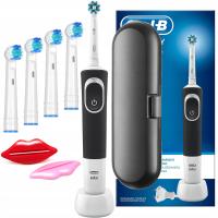 Электрическая зубная щетка Oral-B Vitality100 CrossAction черный чехол