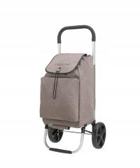 Тележка сумка для покупок на колесиках термальный карман PUCCINI серый WD2302-4B