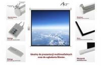 Ekran elektryczny 16:9 106'' 234x131cm z pilotem FS-106 16:9