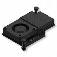 Аргон thrml 30 мм охлаждение с ШИМ вентилятором для Raspberry Pi 5 черный