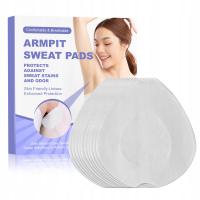 JEDNORAZOWE WKŁADKI ANTYPOTOWE PRZECIWPOTOWE OCHRONA POD PACHY 10szt BIAŁE