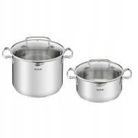 Набор посуды с крышкой Tefal Duetto 20/22 см индукция 2.9 l 6.1 l 4el