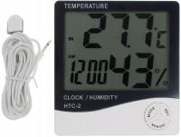 Термометр Гигрометр Цифровой с Датчиком метеостанция