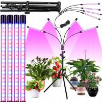 4X лампа панель для выращивания растений полный спектр таймер USB 36W 80 LED