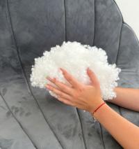 Шарик силикона заполняя для подушек, талисманов 3кг ранга первая