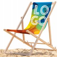 LEŻAK REKLAMOWY LEŻAK Z LOGO Grafiką FULLPRINT Leżak Ogrodowy z TWOIM LOGO
