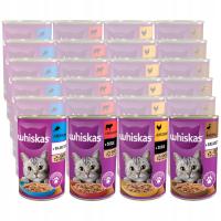 WHISKAS смесь вкусов набор 24X400G влажный корм для кошек