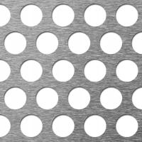 BLACHA PERFOROWANA 1000 x 1000 STAL SUROWA Gr 1,5 mm Rv 20-28 KOŁA 20 mm