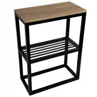 Стойка для аквариума, столешница из дуба SONOMA 30X60X82 см, шкаф для аквариума, лофт