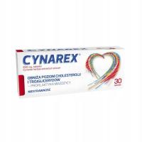 HERBAPOL Cynarex obniża cholesterol i trójglicerydy niestrawność 30 tab