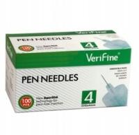Verifine igły do penów insulinowych G32 0,23 x 4mm
