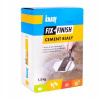 Knauf цемент Белый Fix Finish 1.5 kg